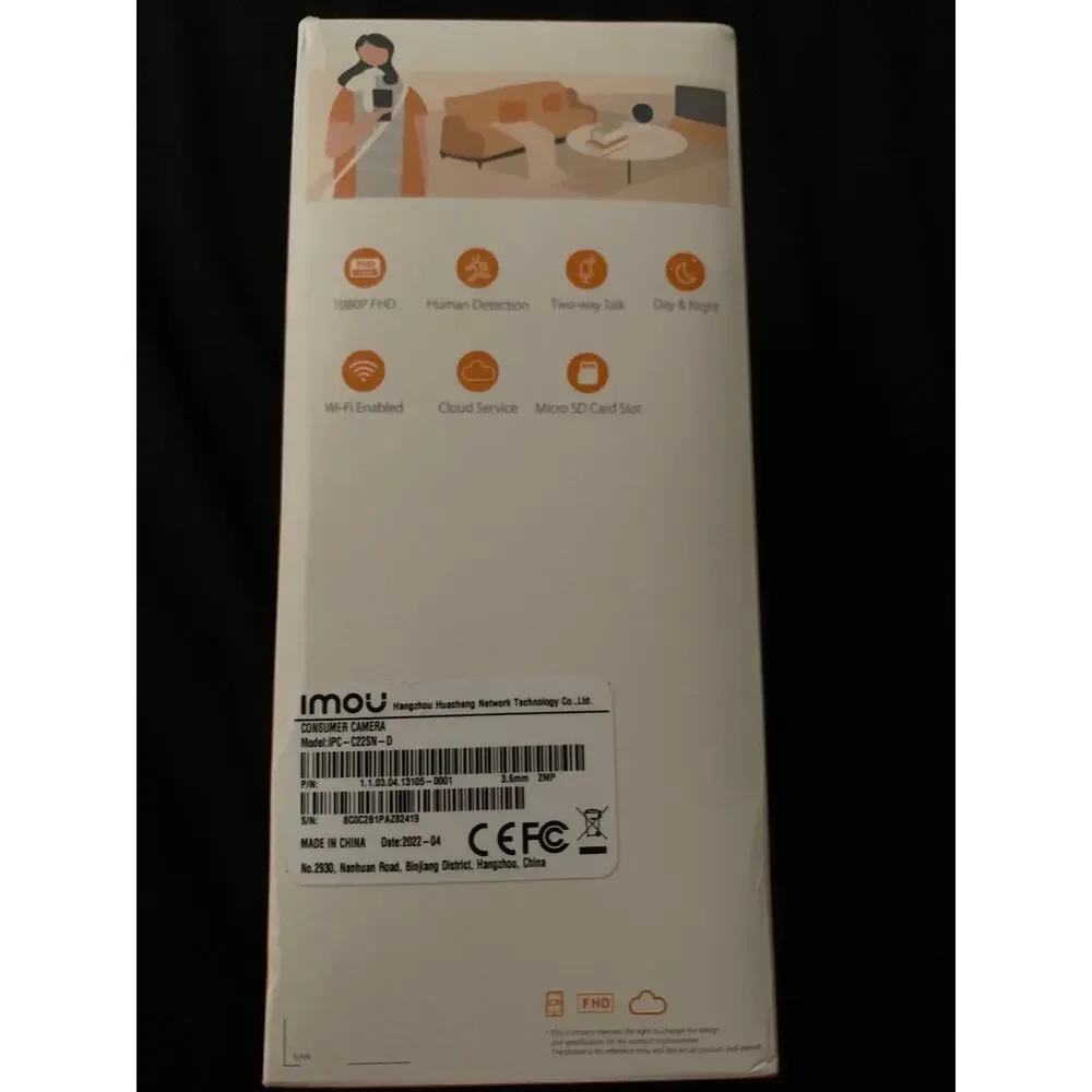 New IMOU Cue (2E-D) Indoor Security Camera with Built-in Speaker